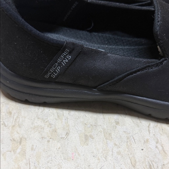 Skechers Women's Black Slip-Ons - Picture 2 of 5